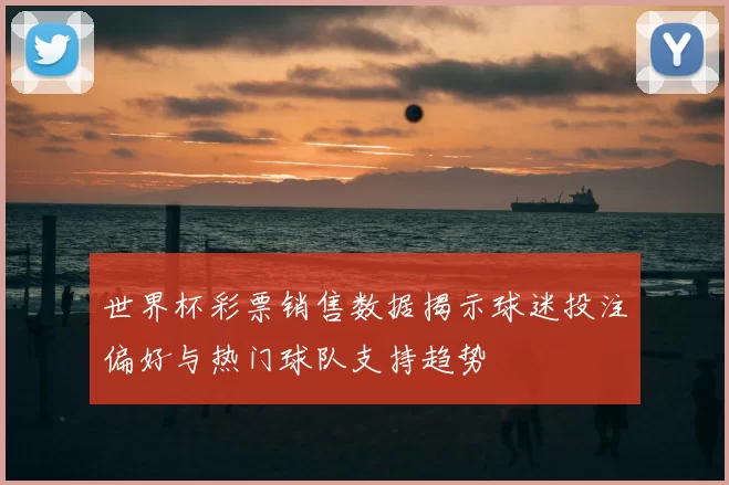 世界杯彩票销售数据揭示球迷投注偏好与热门球队支持趋势